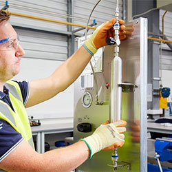 Pflege einer repr&auml;sentativen Stichprobe in einem analytischen Instrumentierungssystem